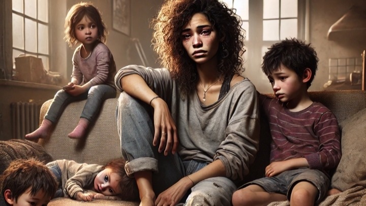 Breaking free from abuse: Help my friend & her babies photo
