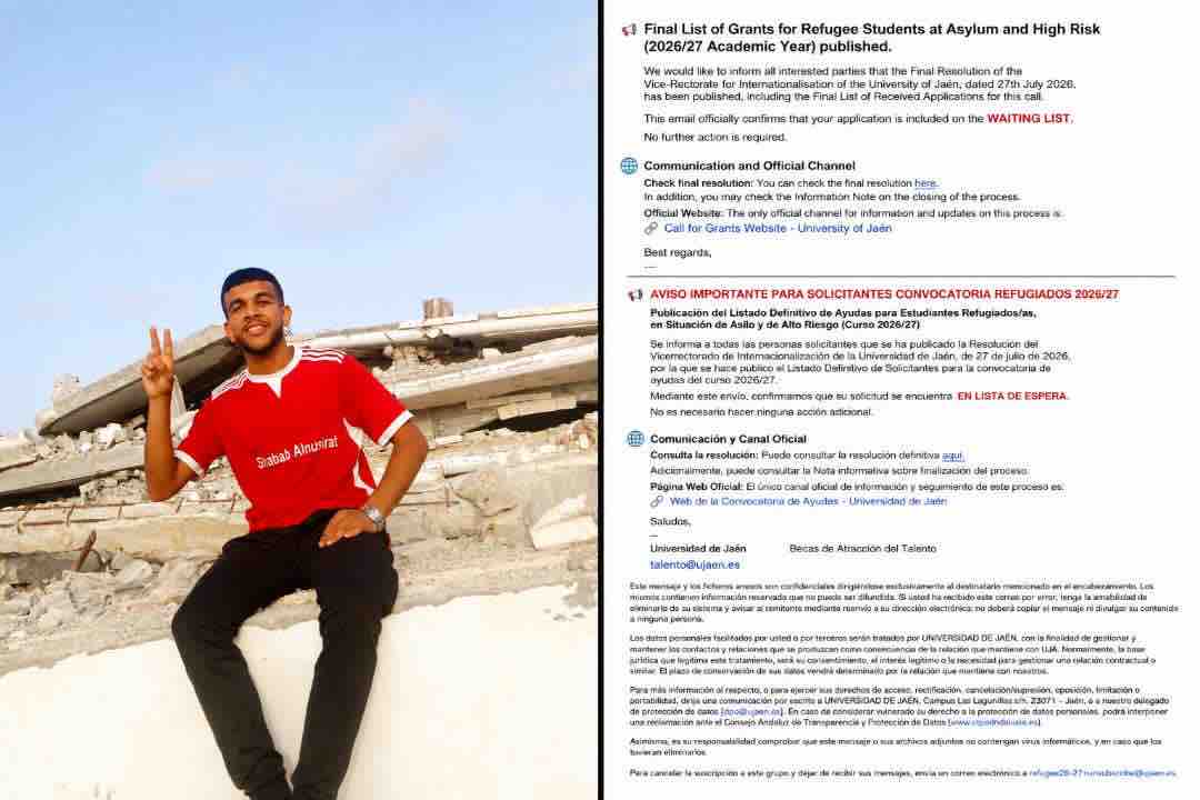 Donate to Yosri to help him enroll in university campaign photo, 2 of 4