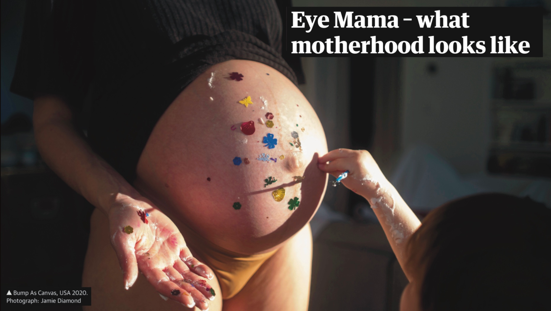 SAVE EYE MAMA PROJECT - A VISUAL ARCHIVE OF MOTHERHOOD photo