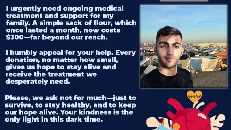 A New Hope for My Treatment and Supporting My Family in Gaza photo