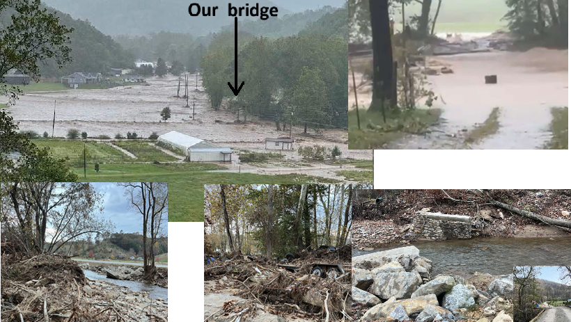 Help Rebuild Our Bridge & Driveway in WNC photo