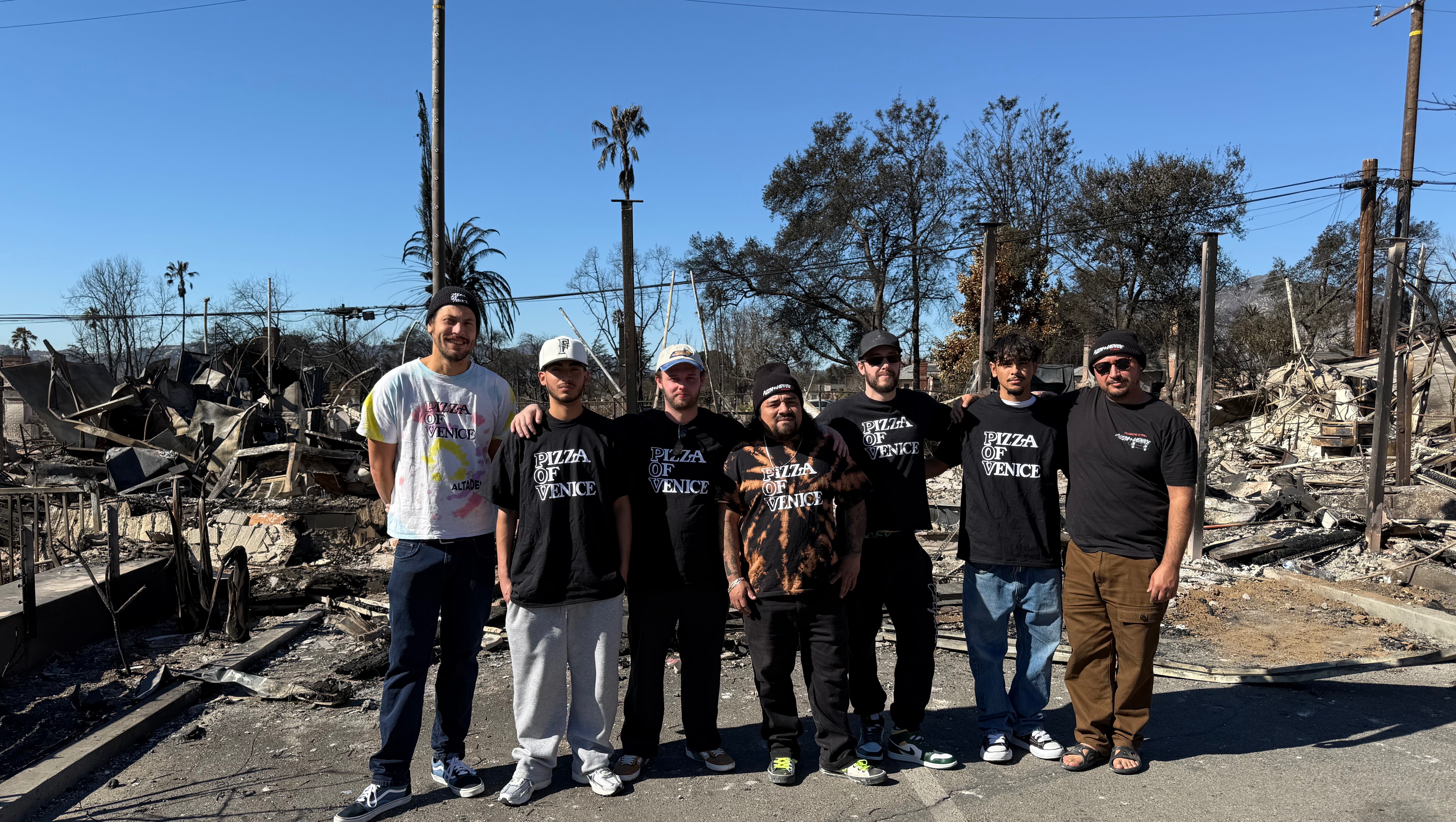 Aid Pizza of Venice Staff in Crisis Recovery photo