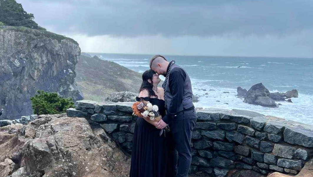 My wife and I, to live together finally. photo