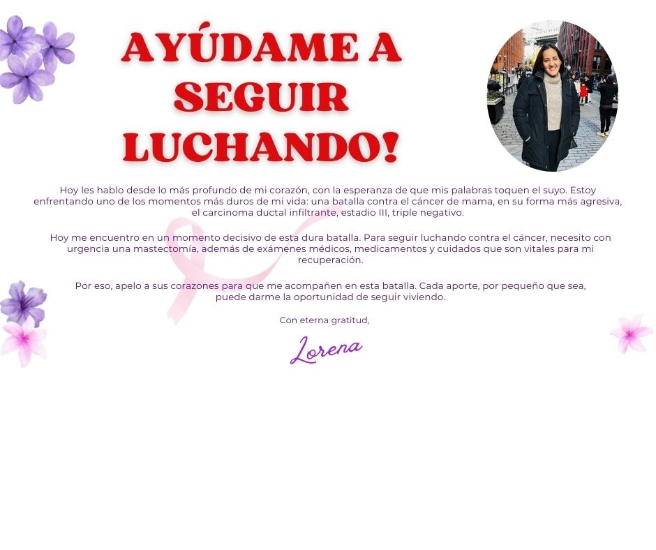 Ayúdame a seguir luchando contra el cáncer de mama! campaign photo, 4 of 5