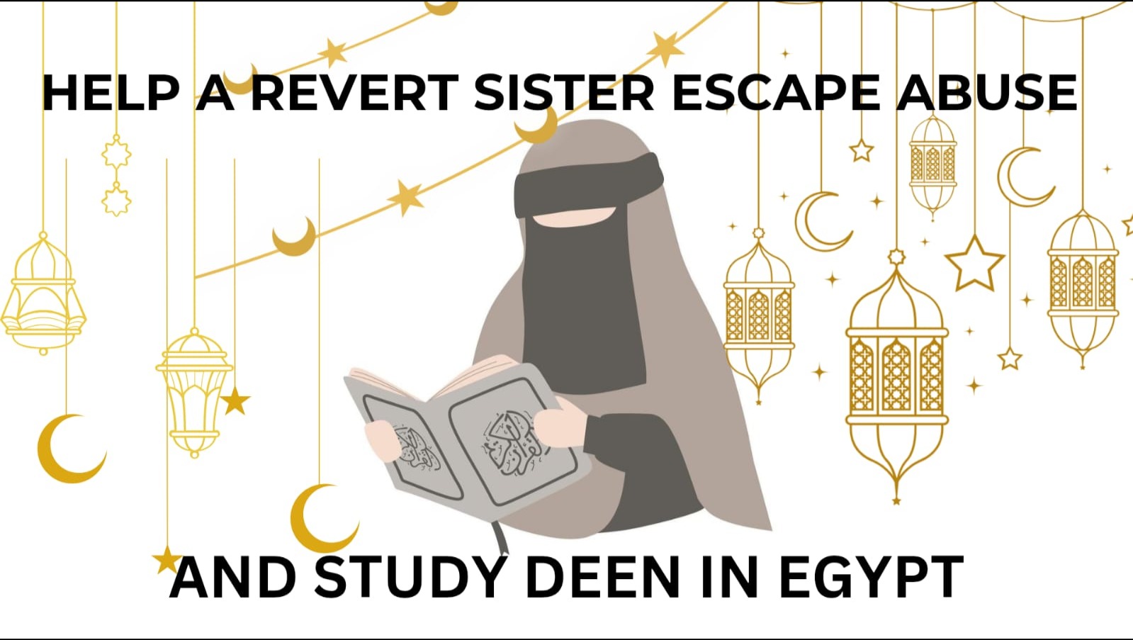 Help an oppressed muslim sister start a new life photo