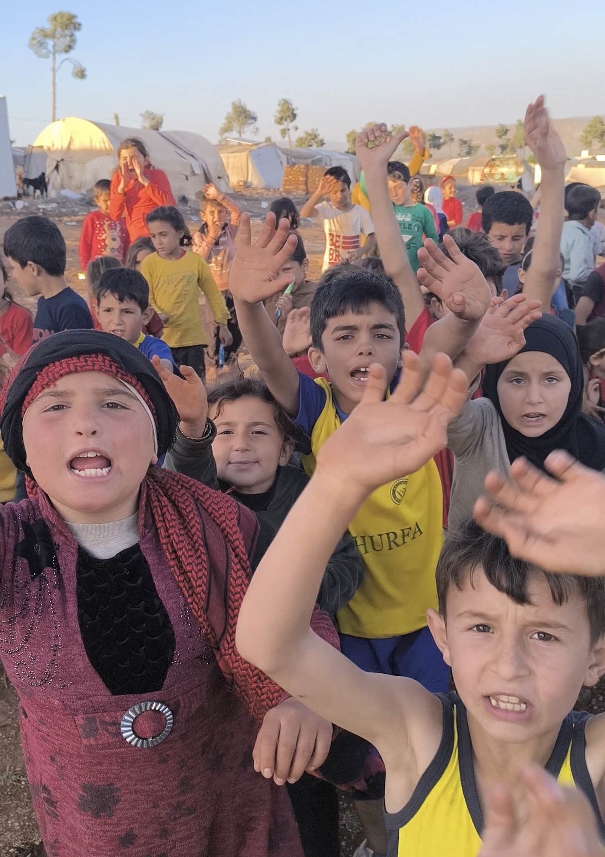 Relief for the needy in the camp campaign photo, 4 of 7