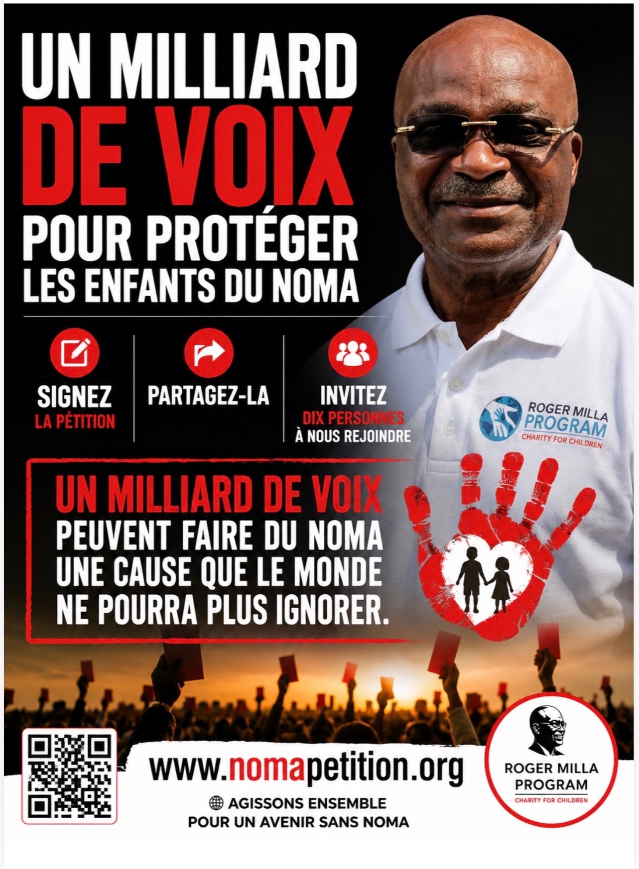 Photo de la campagne SAUVONS LES ENFANTS DU NOMA: SIGNONS LA PÉTITION ET AGISSONS, 2 sur 8