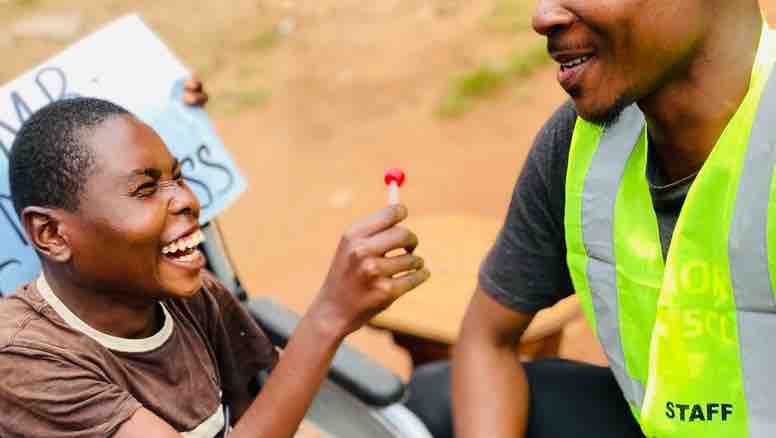 FEEDING THOUSANDS OF STREET CHILDREN AND ORPHANS photo