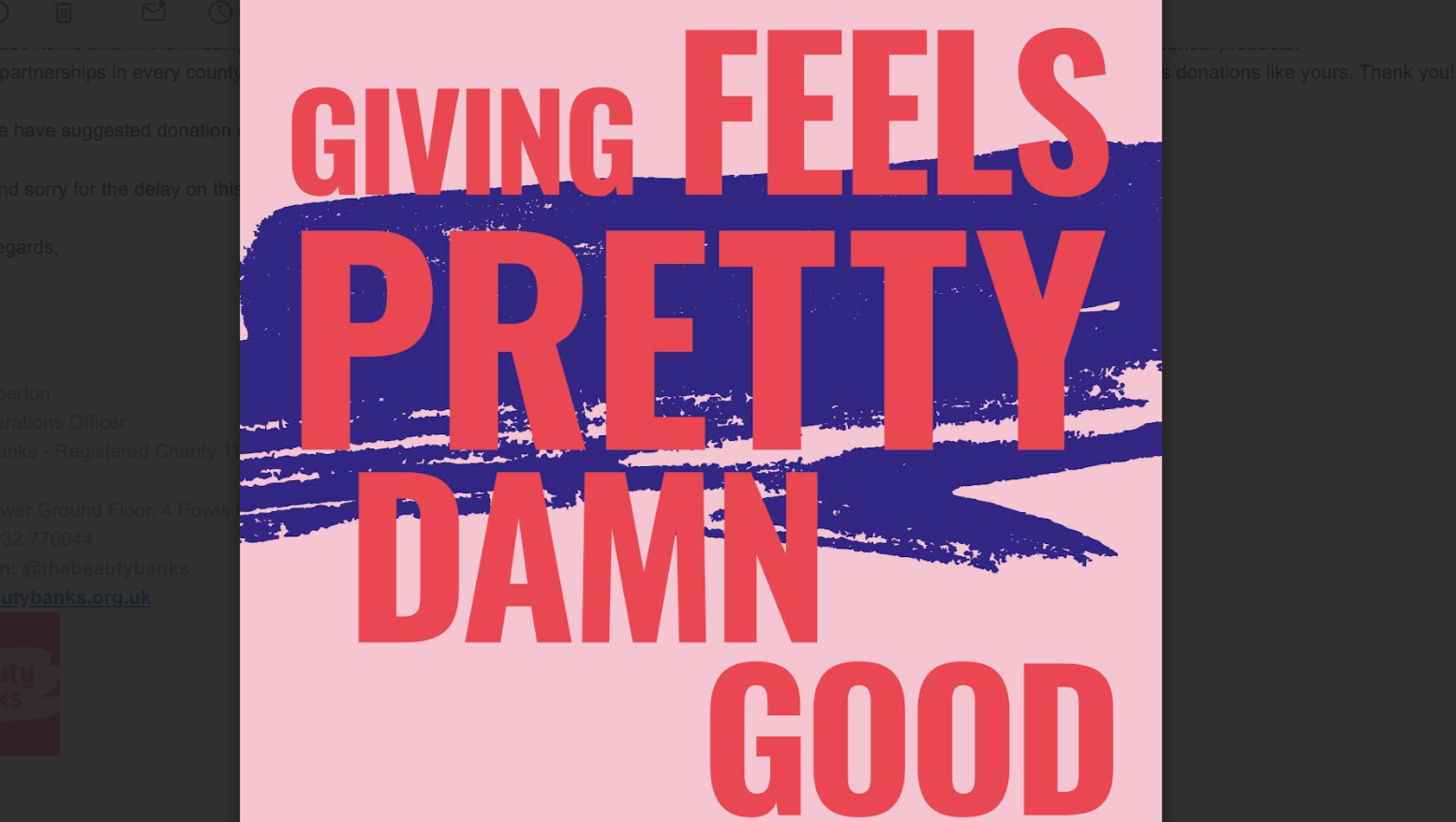 Imagine not being able to start your day clean - Donate Now! photo