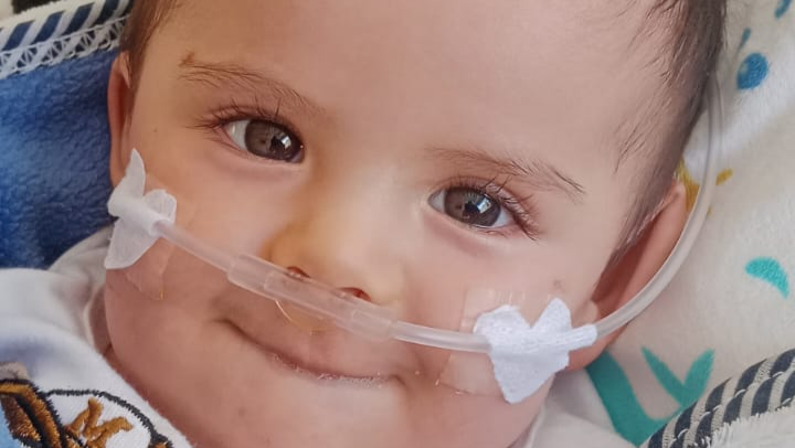 ALLS FOR GAEL PUENTES BABY 21 MONTHS AGE NEED URGENT UR HELP photo