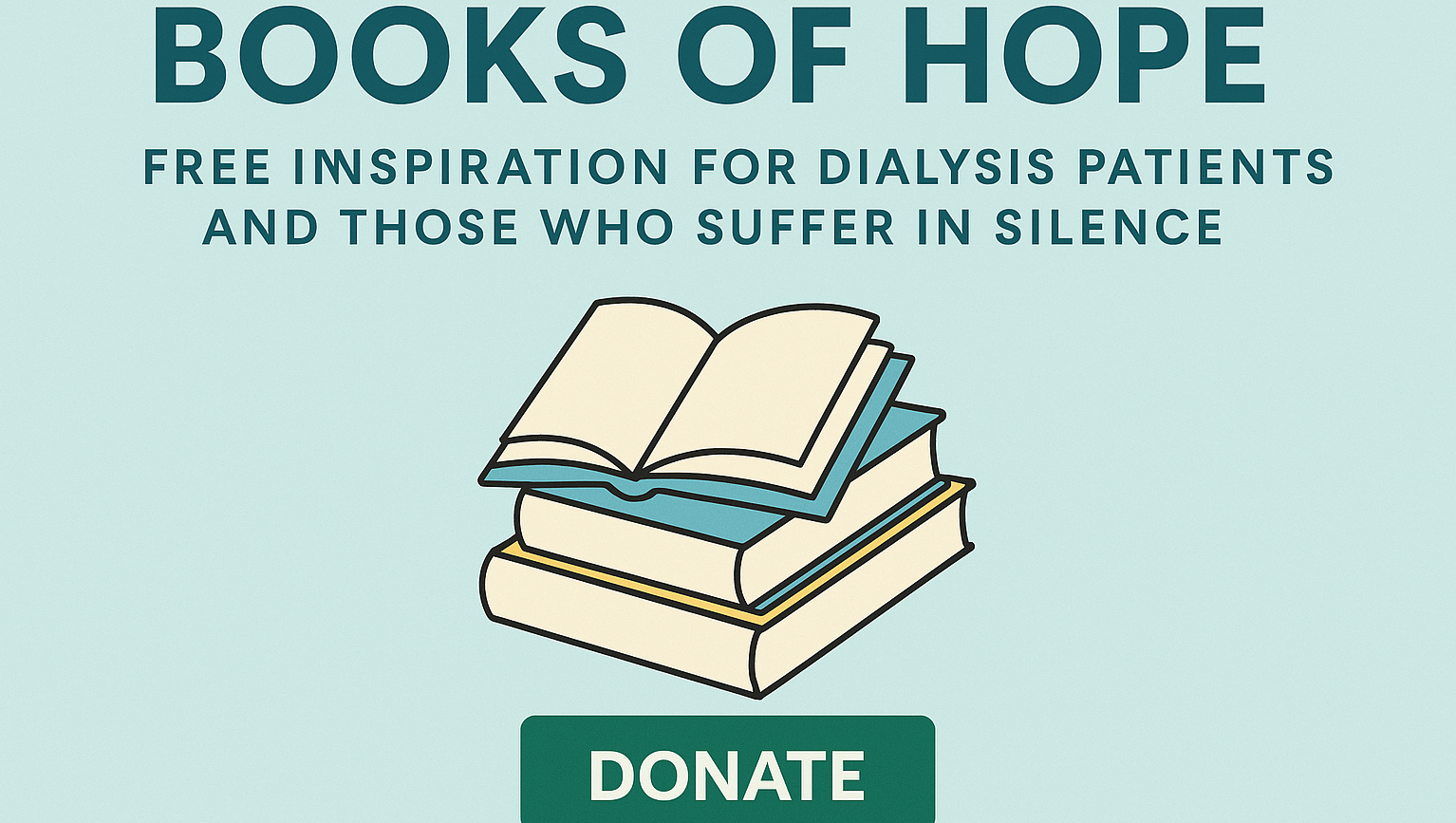 Books of Hope: Free Inspiration for Dialysis Patients photo