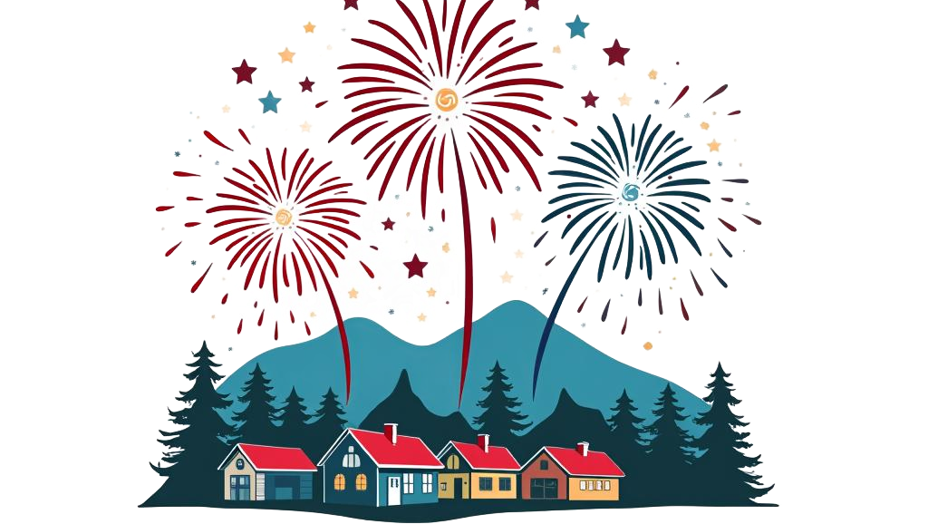 The Annual 4th of July Fireworks Show photo