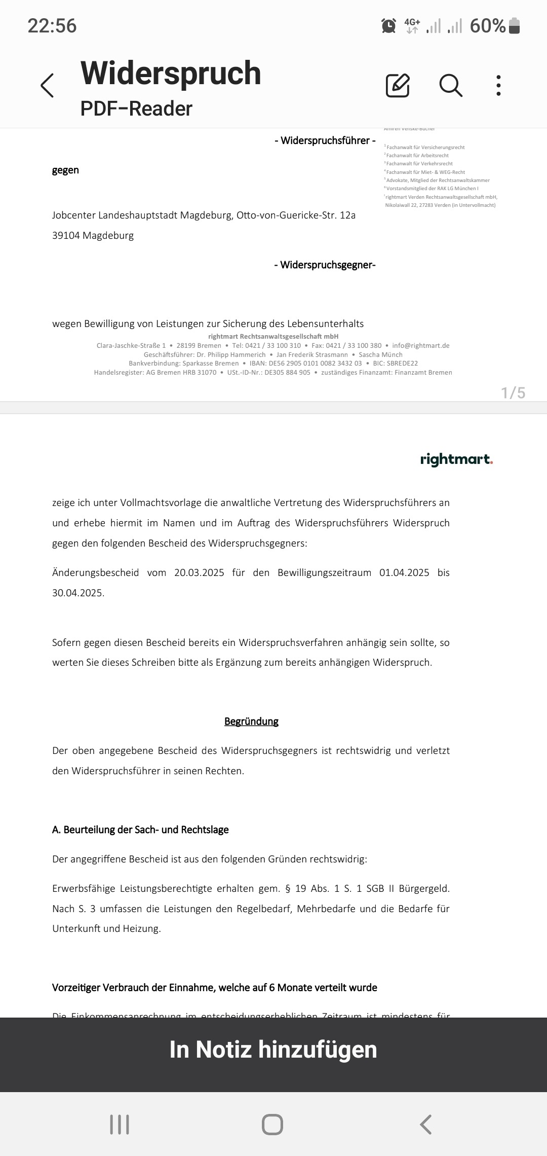 Unterstuetzung und Anwalt gesucht campaign photo, 7 of 8