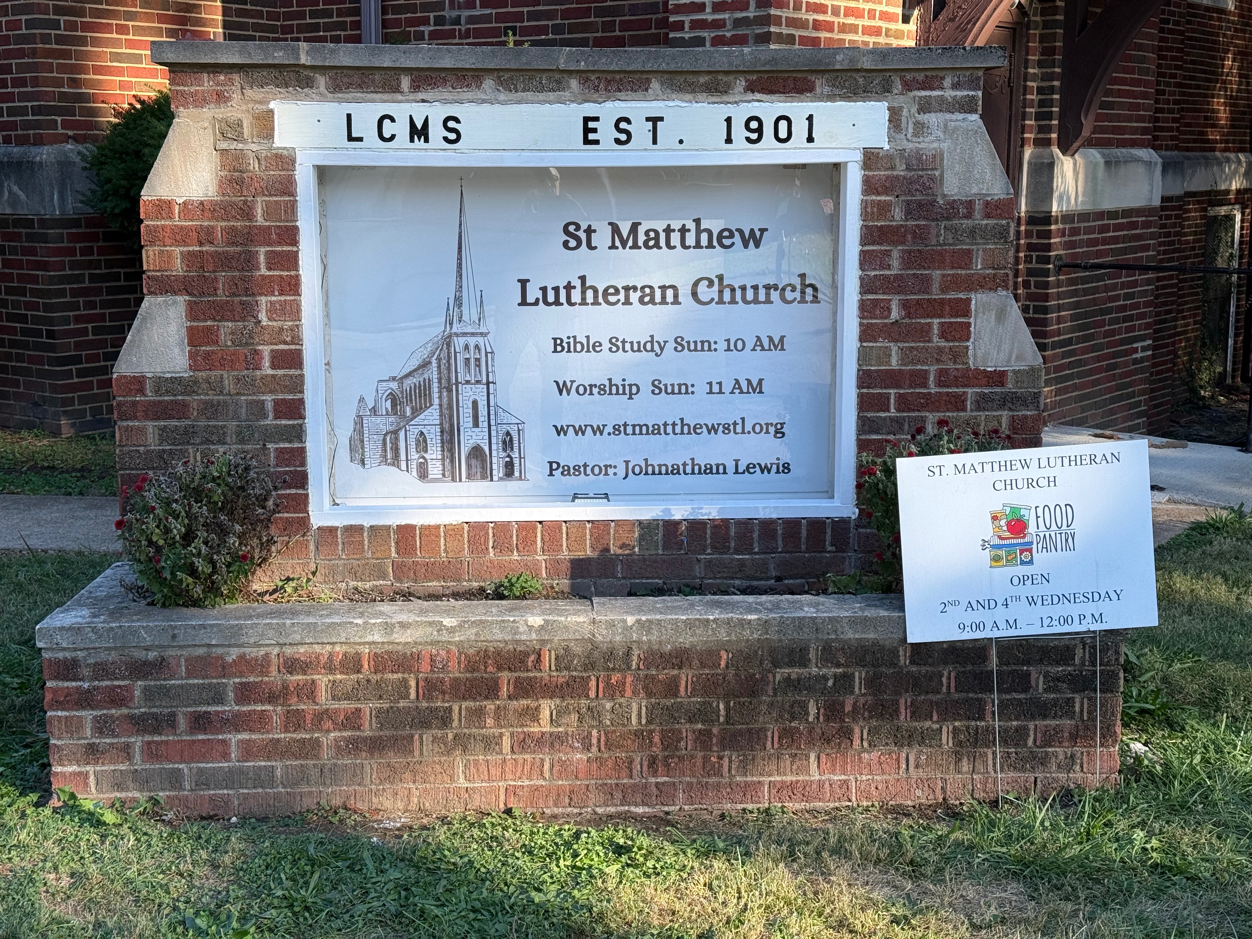 St Matthew Lutheran Church FOOD PANTRY campaign photo, 5 of 6