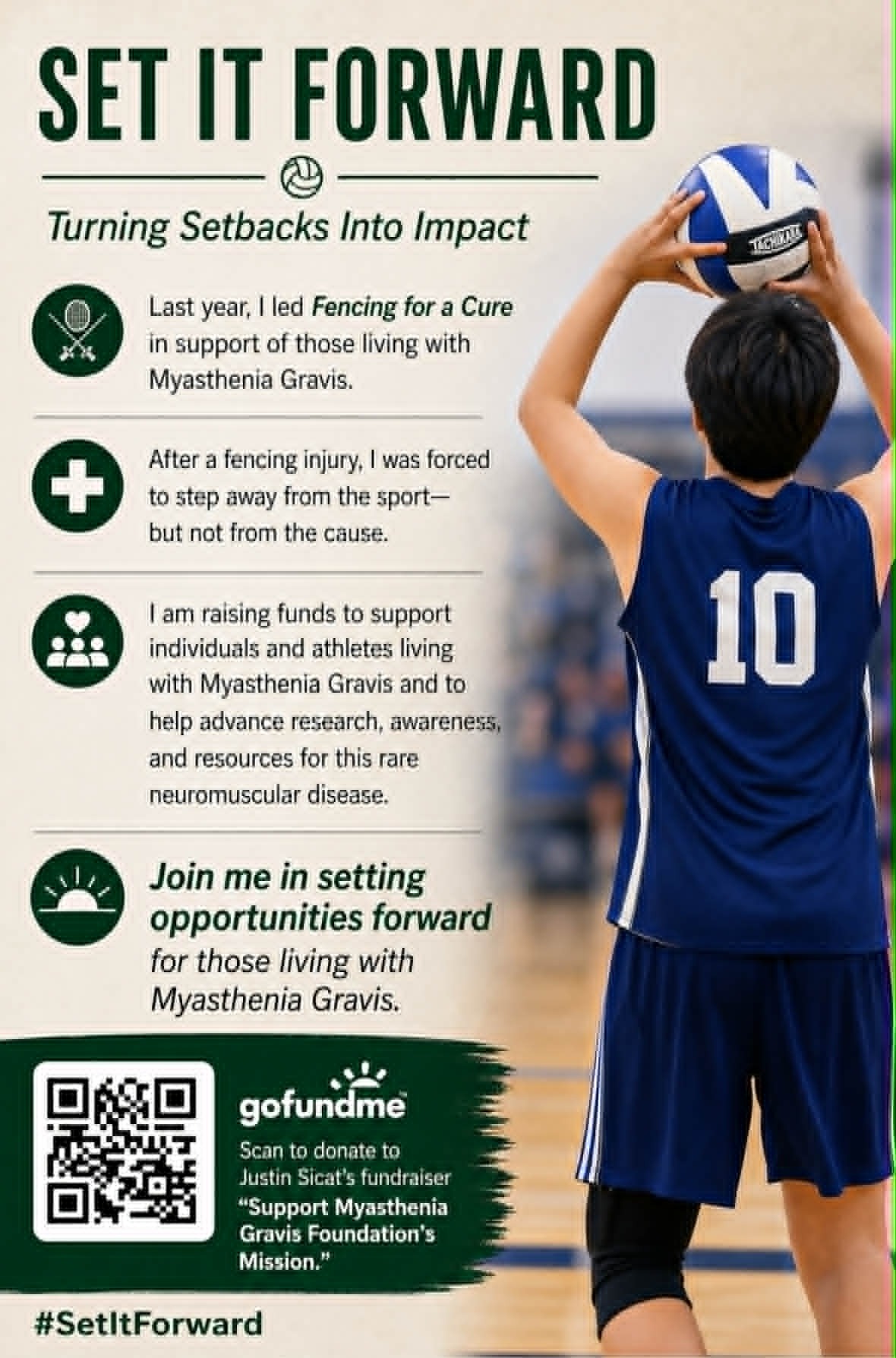 Support Myasthenia Gravis Foundation's Mission. campaign photo, 2 of 5
