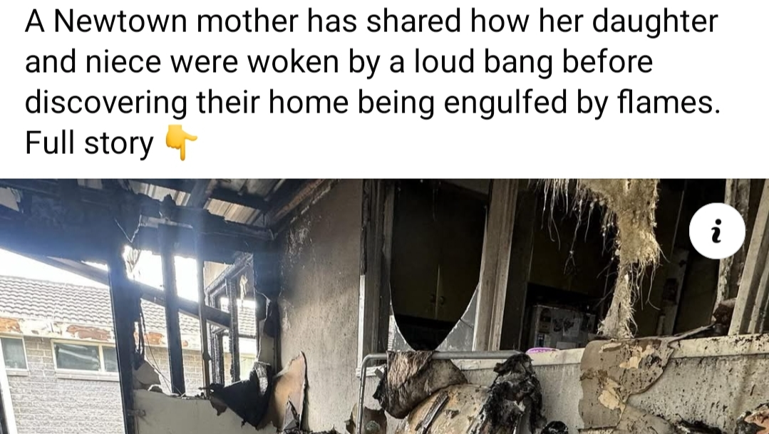 Young family loses everything photo