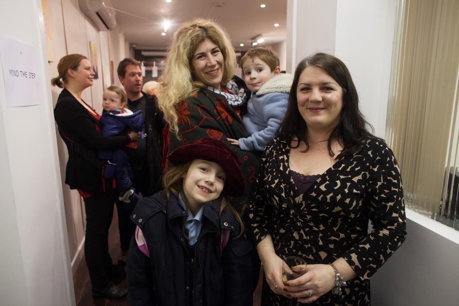 Anna Alcock and her children campaign photo, 5 of 8
