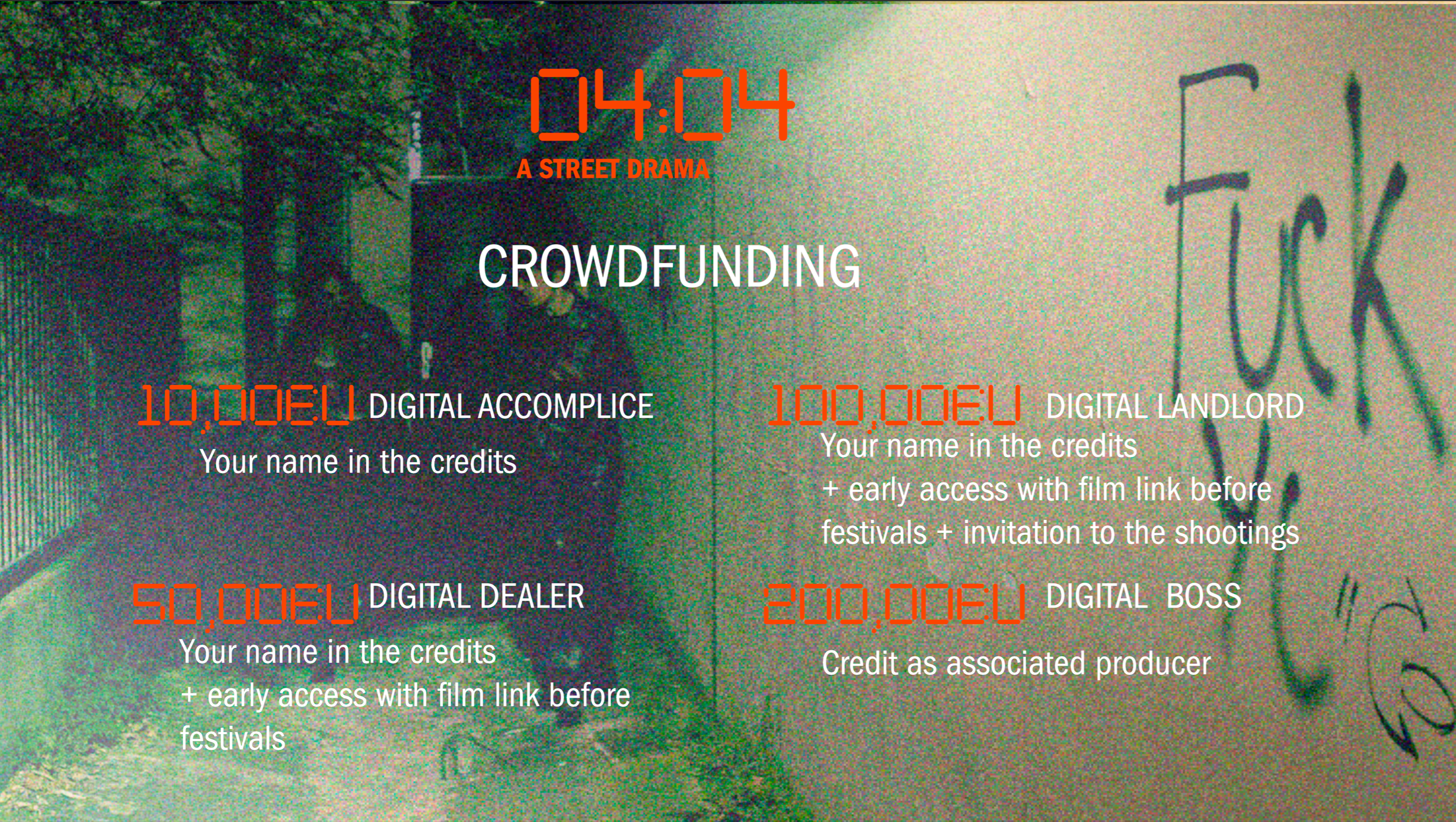 Donation for Debut Feature Filme 04:04 pinned link photo