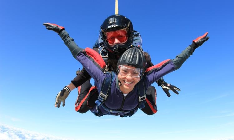 GSF Charity Skydive campaign photo, 2 of 3