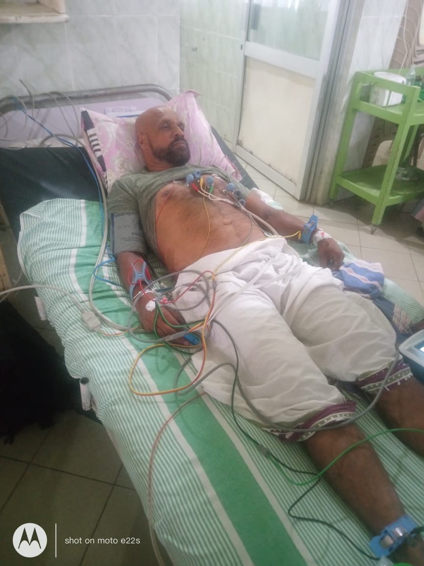 “Help Rukshan heal – A husband and father´s heart needs you. campaign photo, 2 of 7