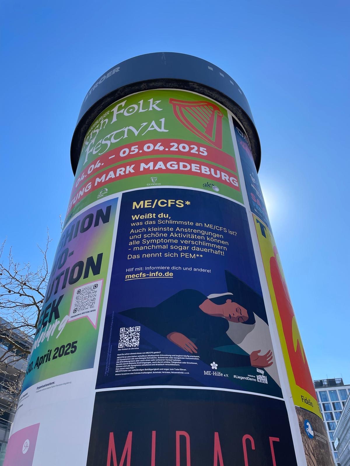 ME_CFS Aufklärungskampagne Regensburg-Oberpfalz campaign photo, 4 of 8