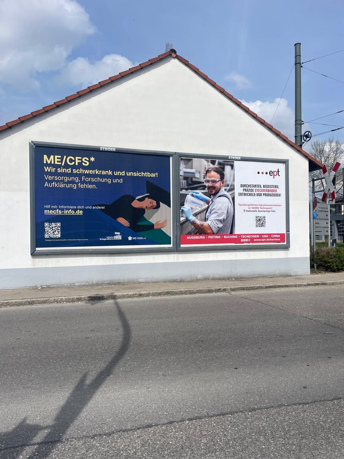 ME_CFS Aufklärungskampagne Regensburg-Oberpfalz campaign photo, 5 of 8