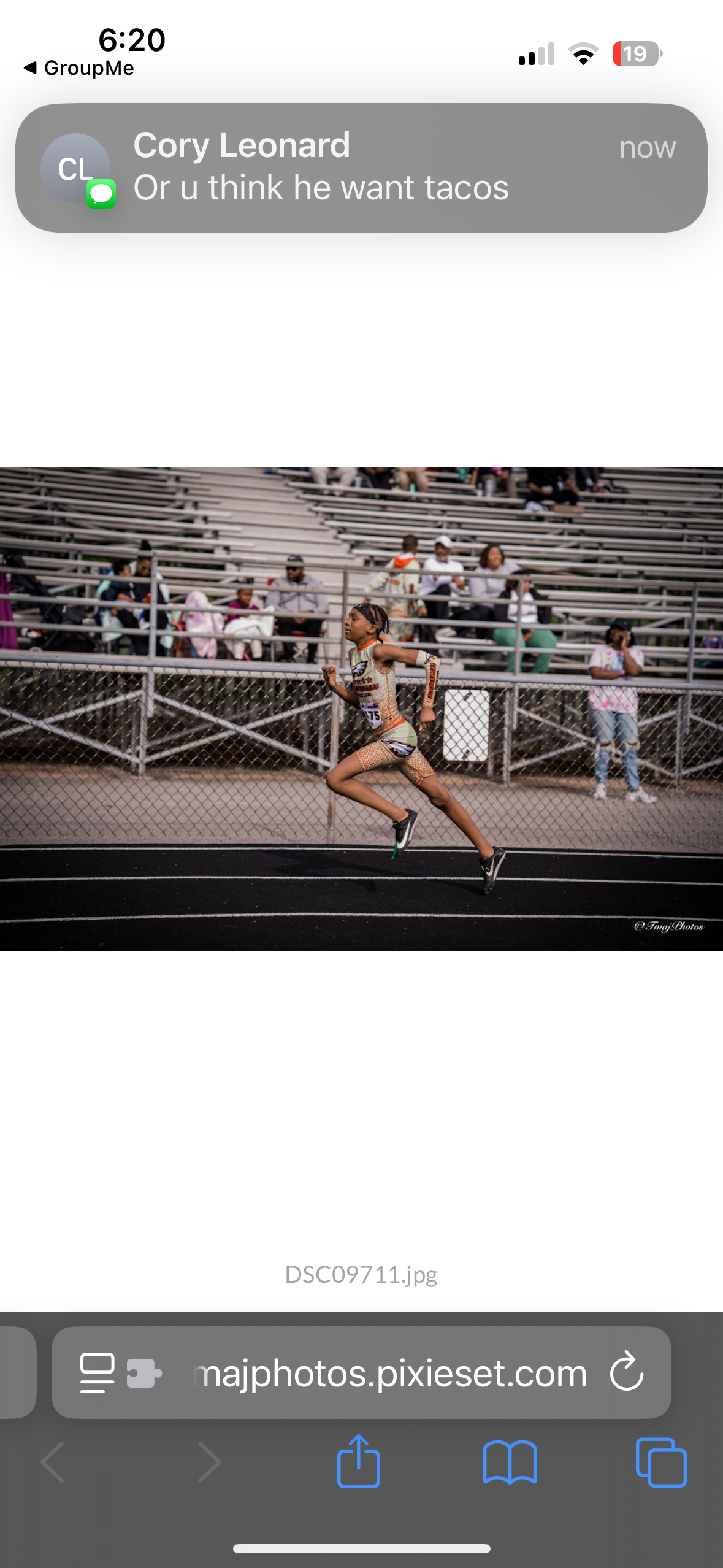 Caden....Headed back to Junior Olympics, please donate campaign photo, 2 of 4