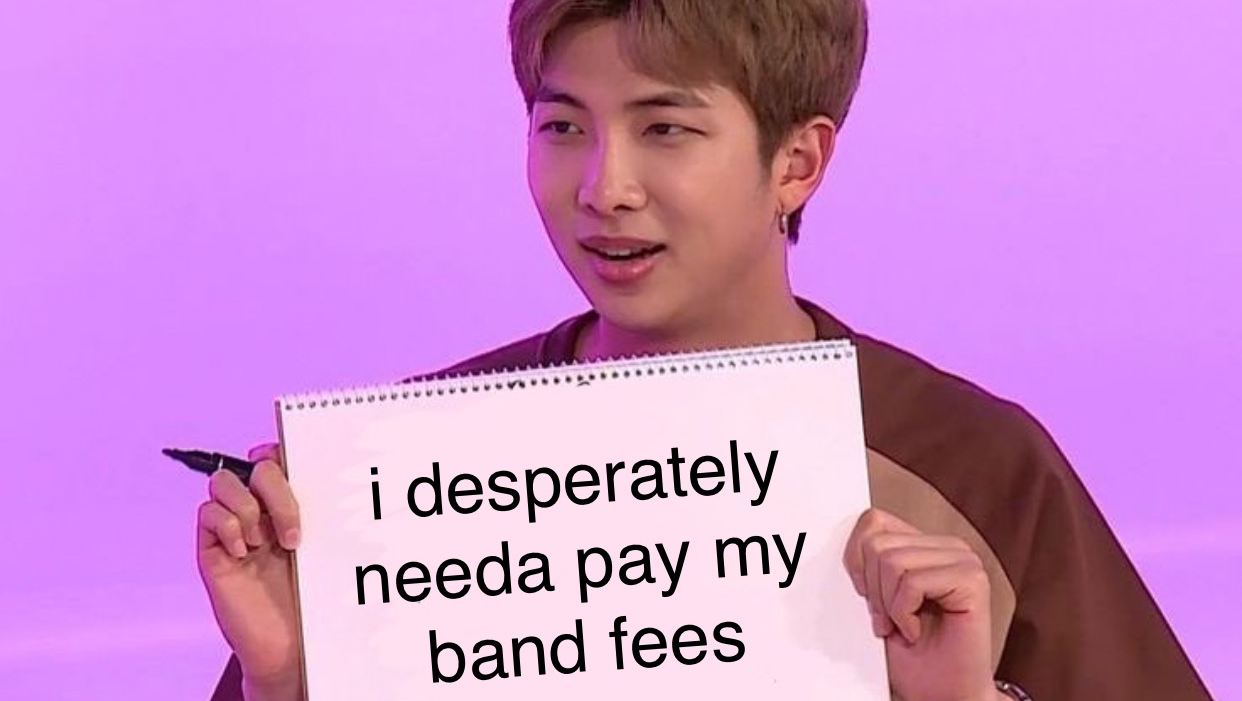 Donate to Help Settle Band Fees photo