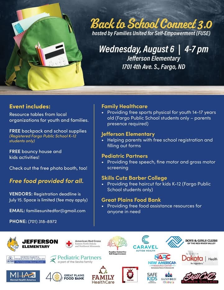 Back-to-School Aid for Fargo's Underserved campaign photo, 2 of 5