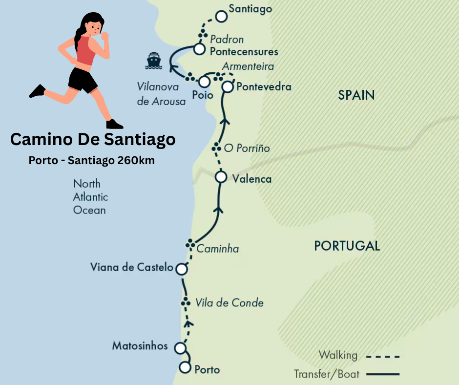 Camino Santiago 260km Supporting Addiction campaign photo, 2 of 4