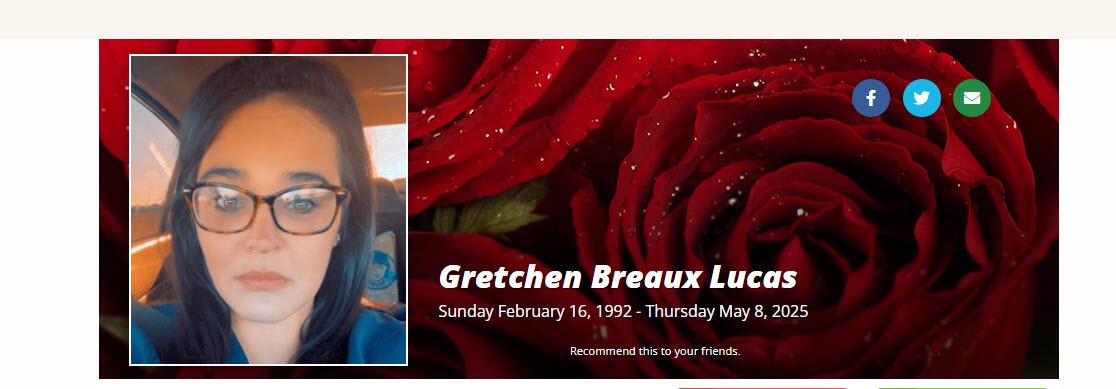 Support Gretchen Breaux Lucas's Family in Grief campaign photo, 2 of 4