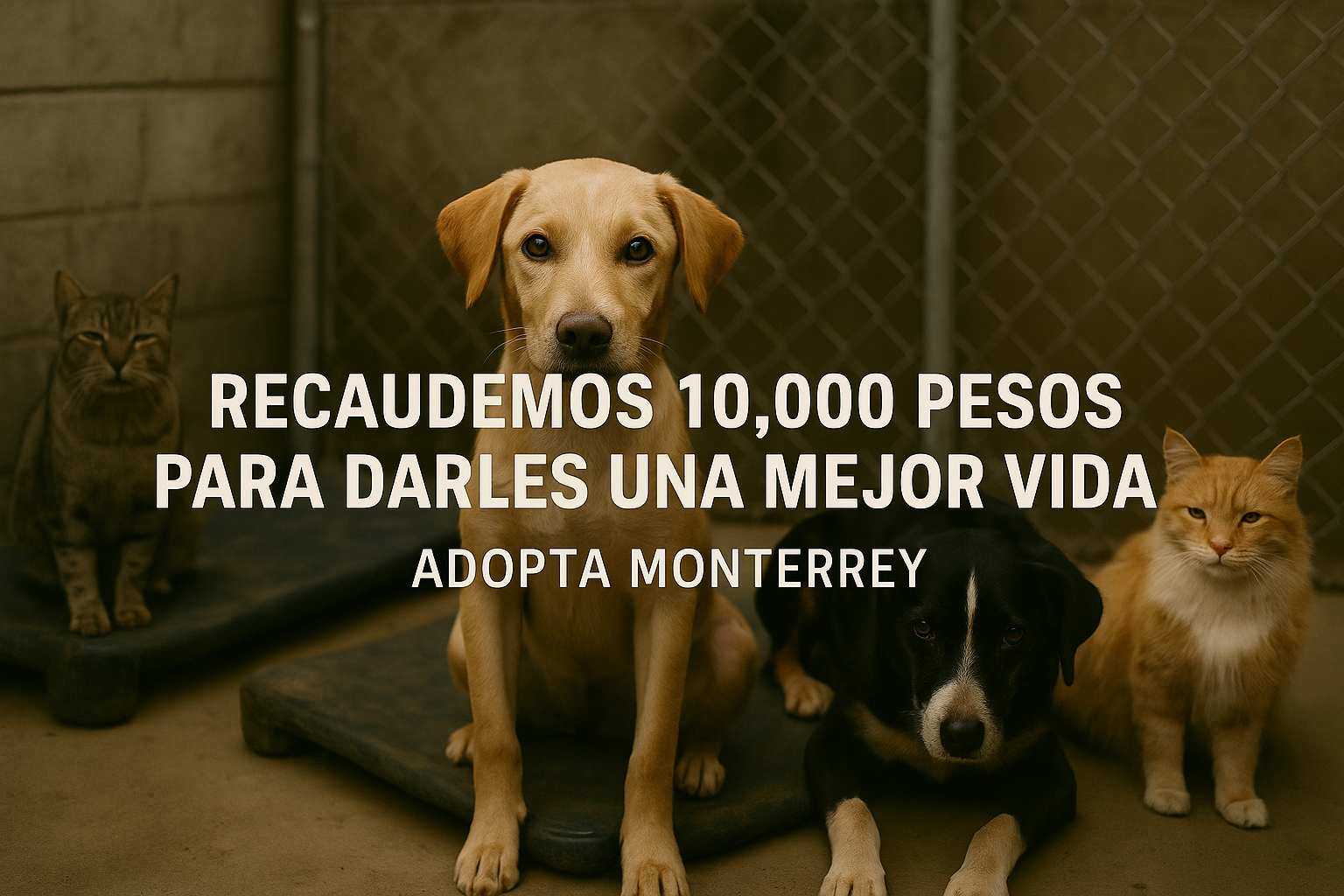 Foto de la campaña Dona para ayudar a los animalitos del refugio de Adopta MTY, 2 de 4