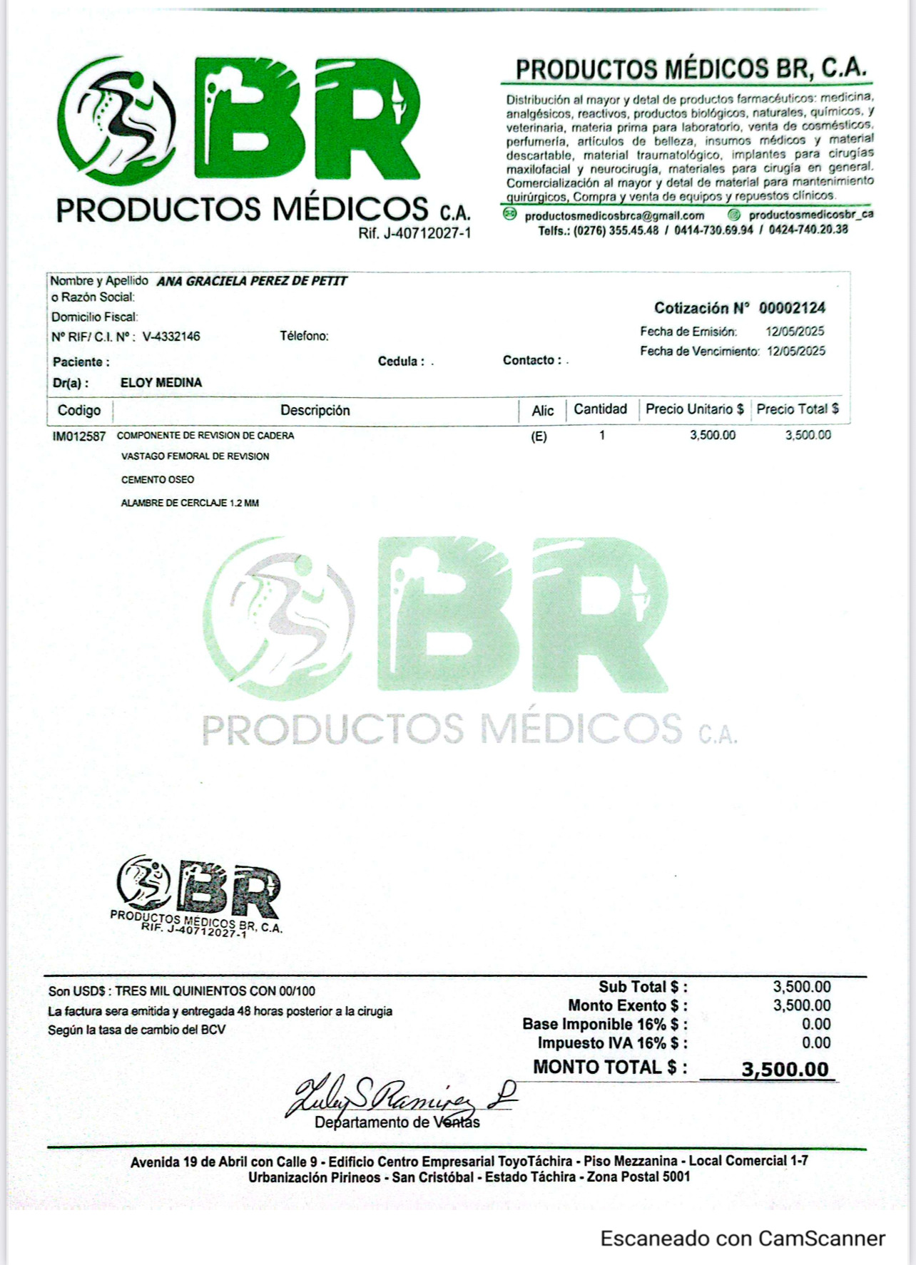 Recaudación reemplazo de prótesis de cadera por caída campaign photo, 4 of 7
