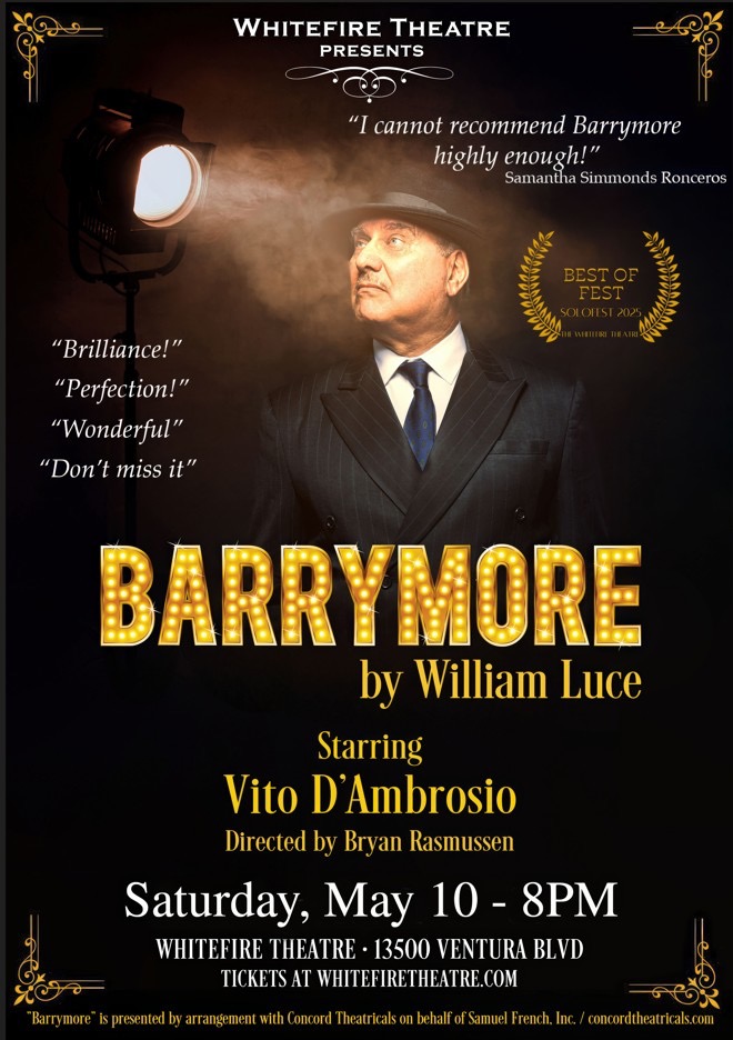 Help Vito “Keep Barrymore ALIVE” Monday, Aug. 3, 7pm!! campaign photo, 7 of 8