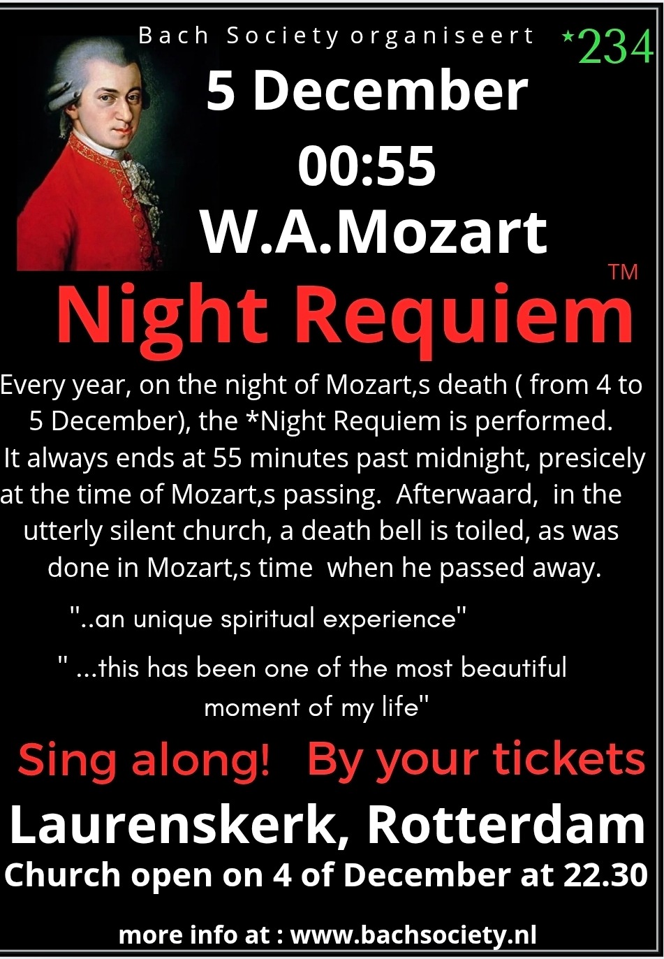 Night Requiem  W.A.Mozart campaign photo, 2 of 7