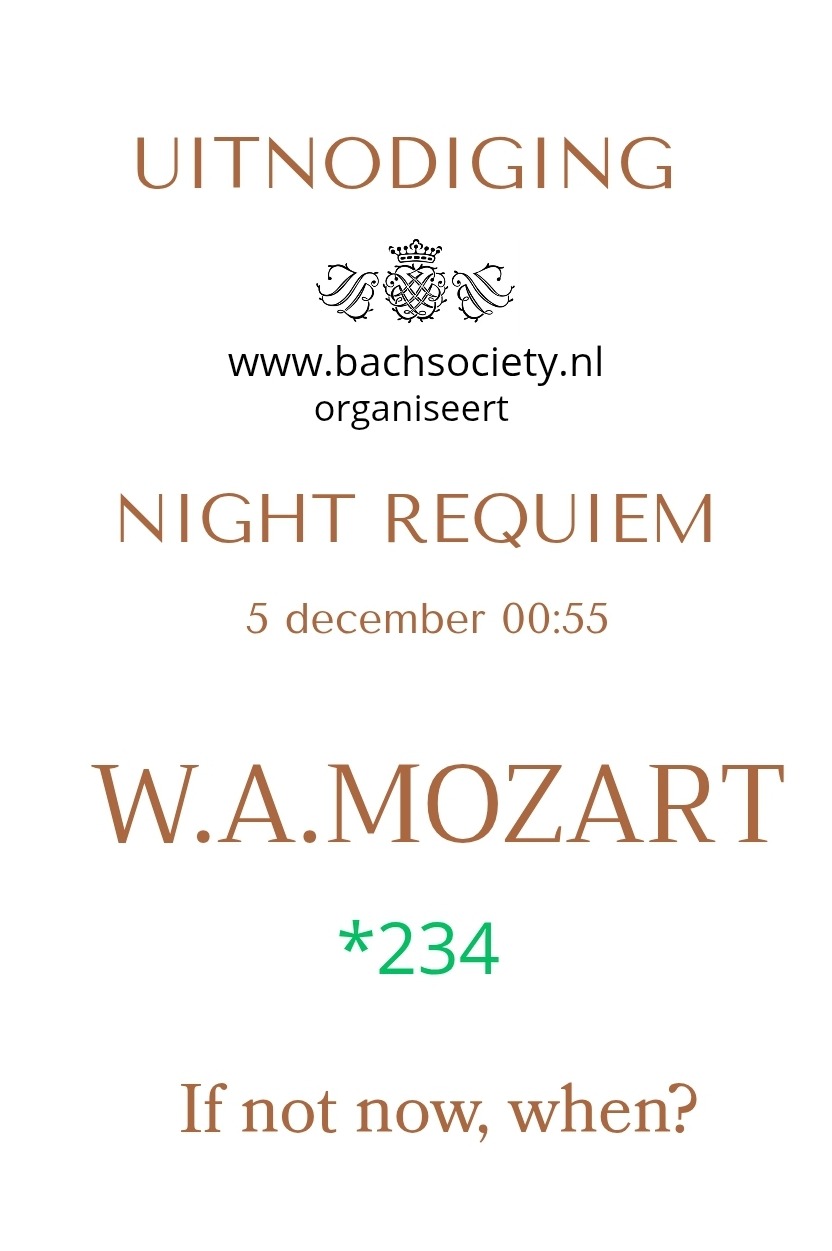 Night Requiem  W.A.Mozart campaign photo, 4 of 7