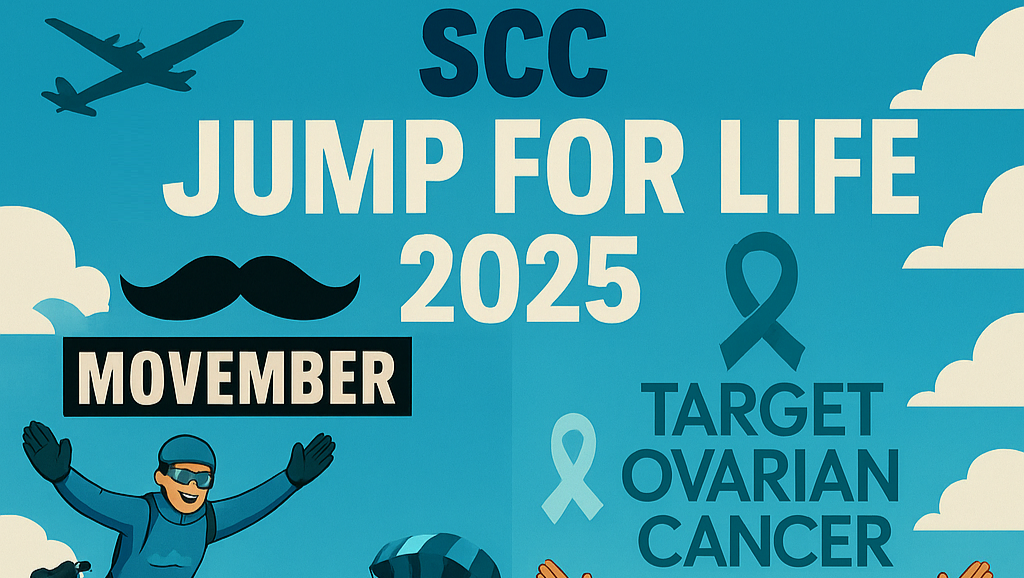 Jump For Life - Jump for Movember and Target Ovarian Cancer photo