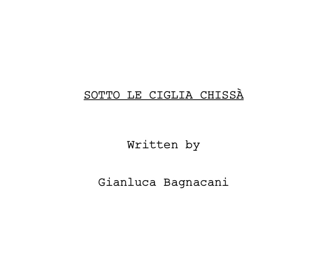 Sotto Le Ciglia Chissà campaign photo, 2 of 4