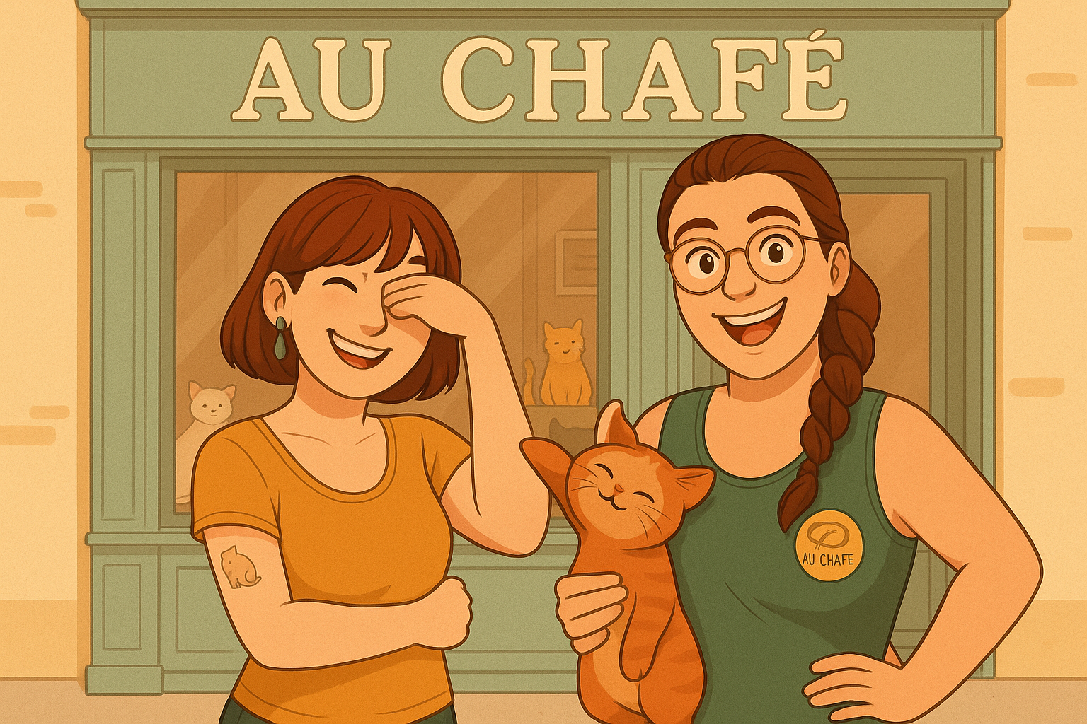 Photo de la campagne Fais ronronner le projet Au Chafé, 6 sur 7