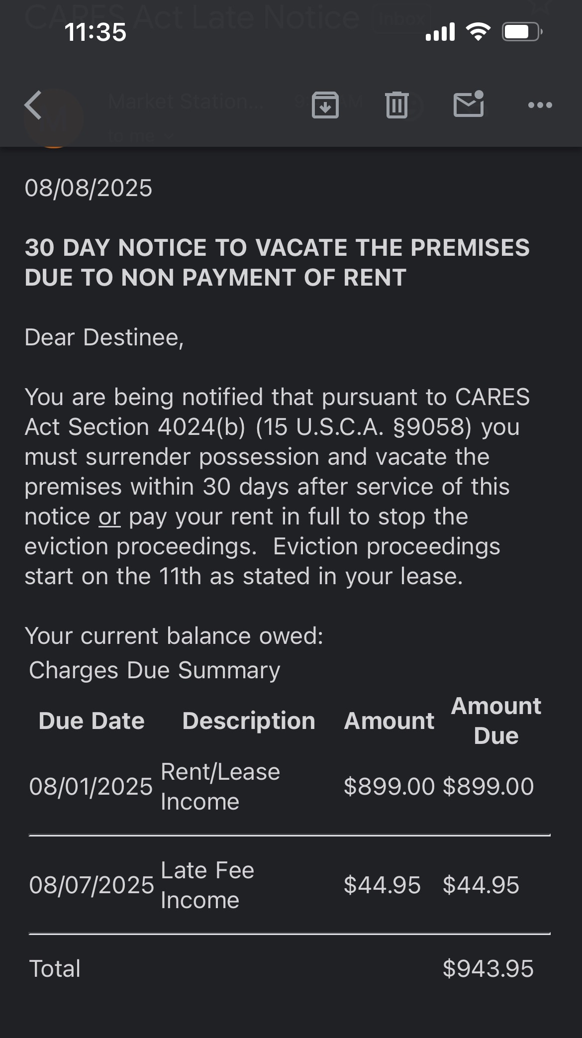 Please help Destinee pay her rent for the month of August. campaign photo, 2 of 6