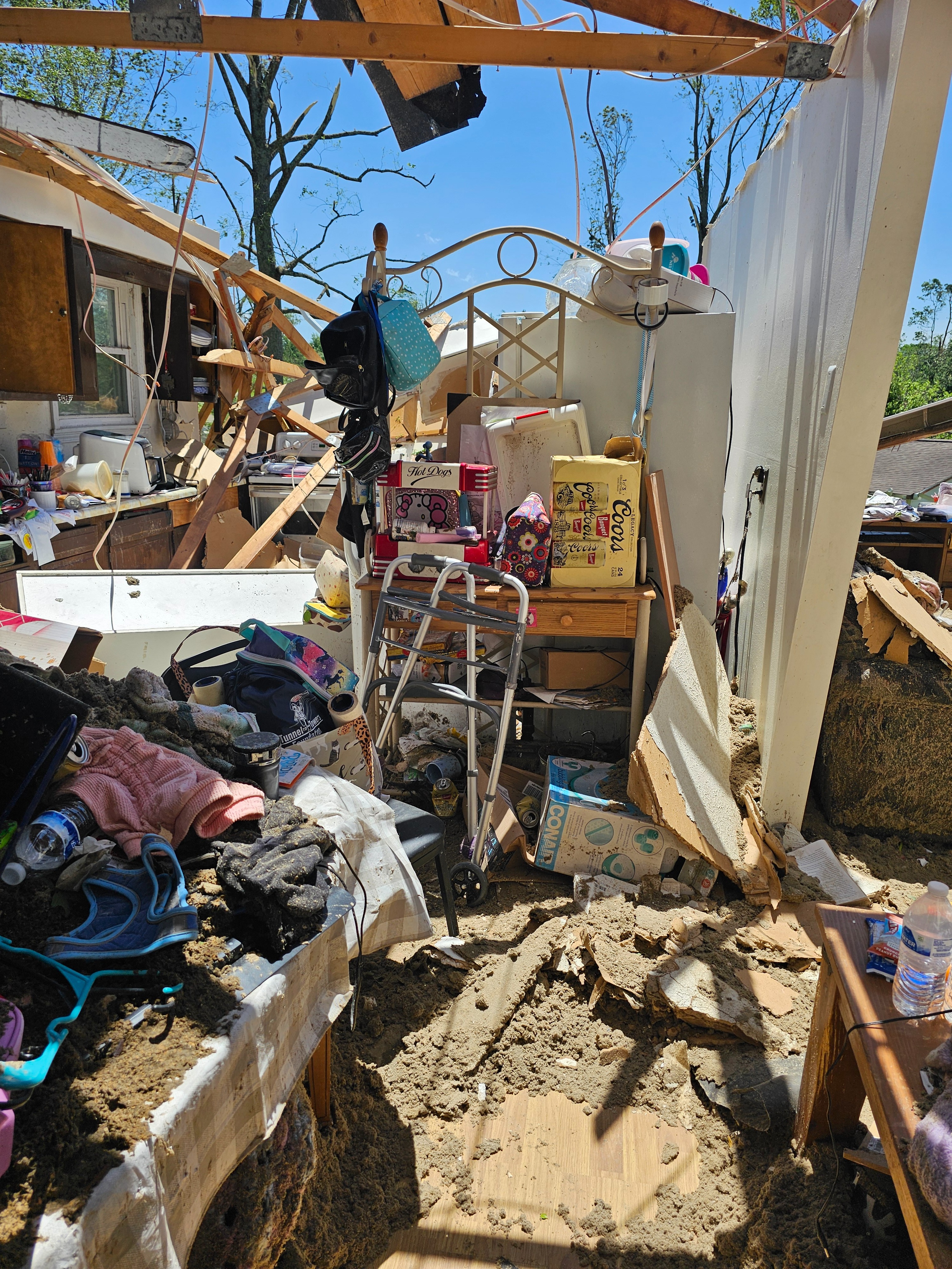 Kennedy-Hubbard Fam. KY Tornado Relief - Home Destroyed campaign photo, 2 of 8
