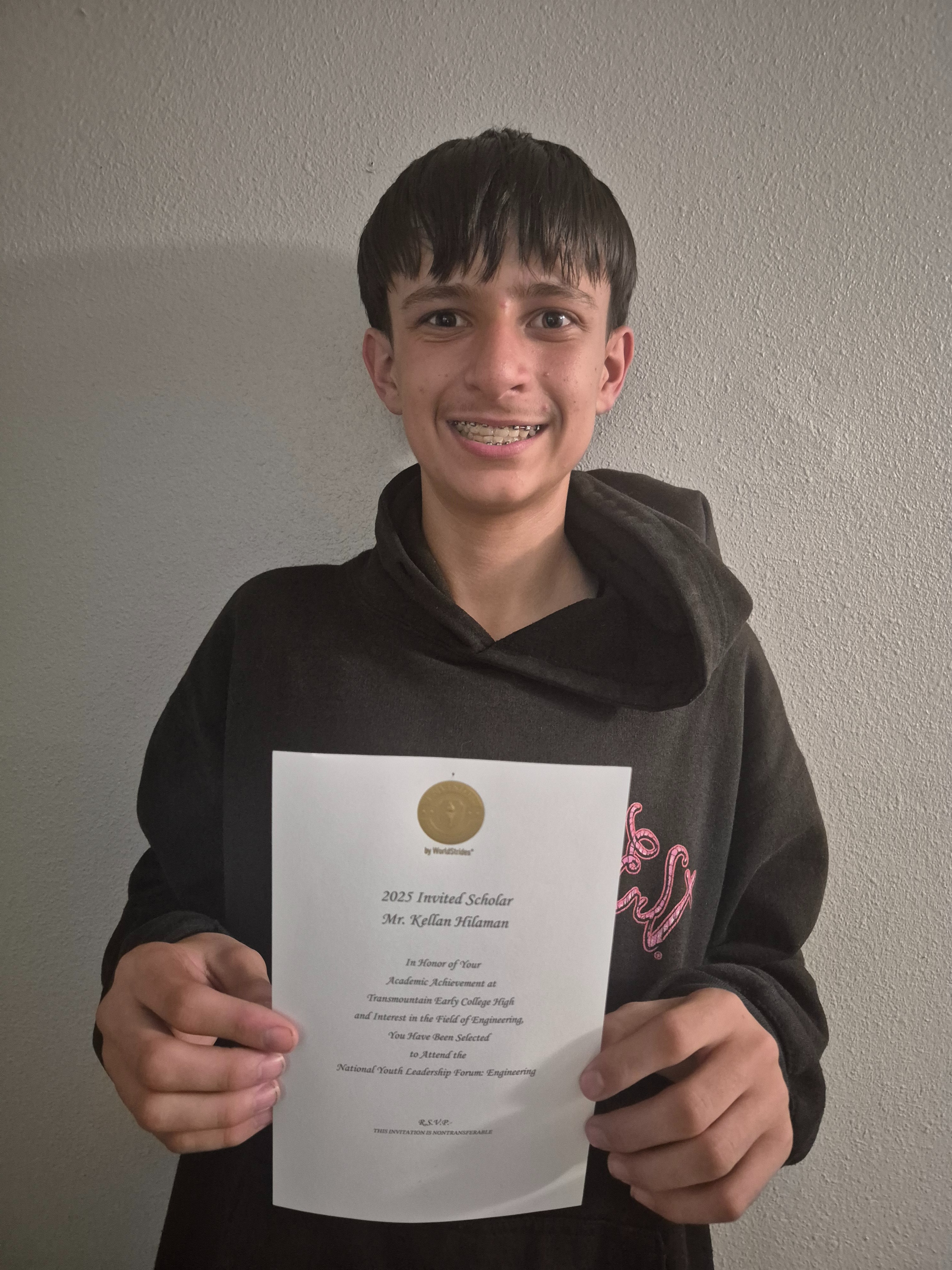 Support Rebecka's Son's Leadership Experience campaign photo, 4 of 4