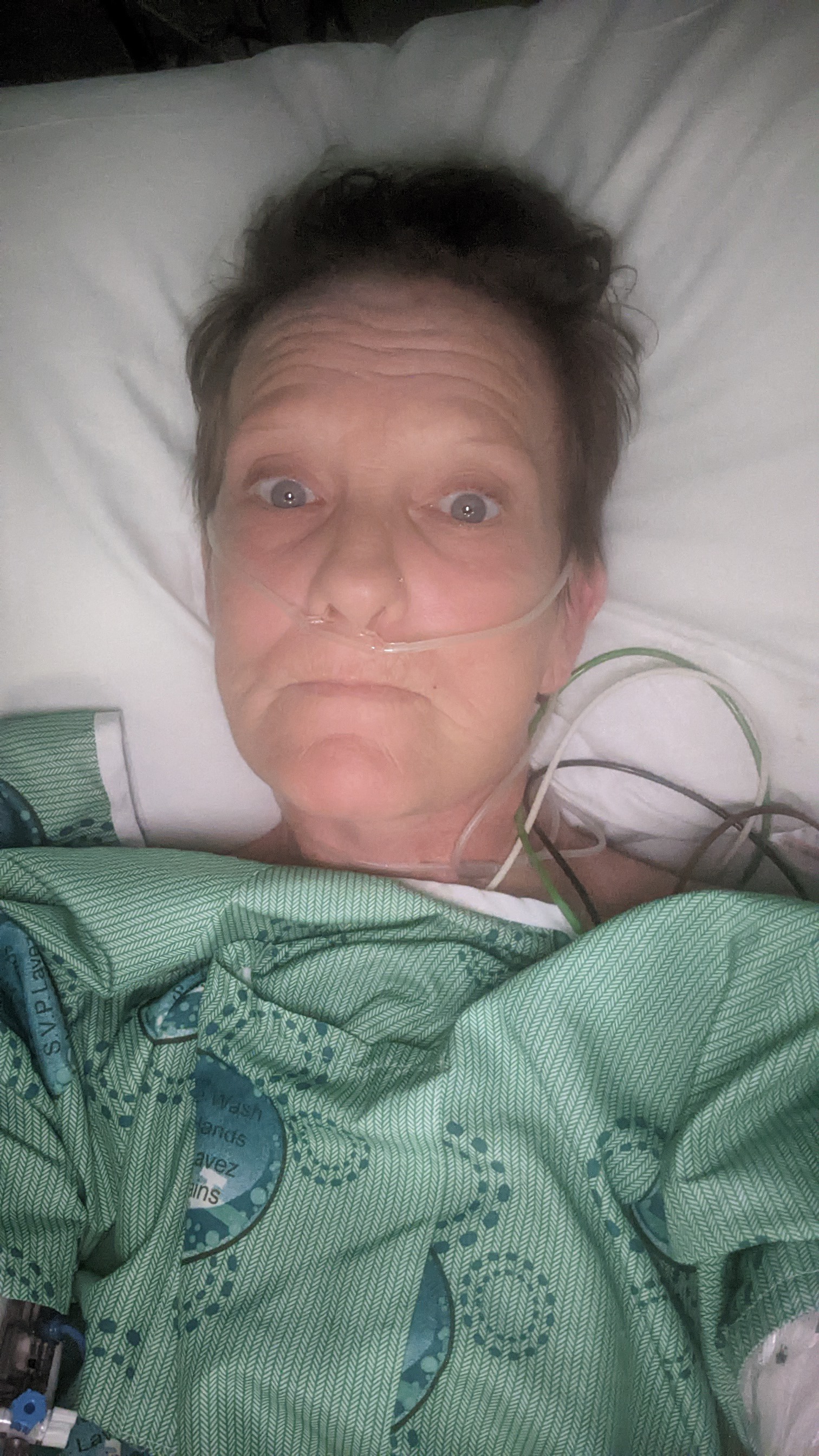 Lucinda with unexpected brain surgery campaign photo, 2 of 3