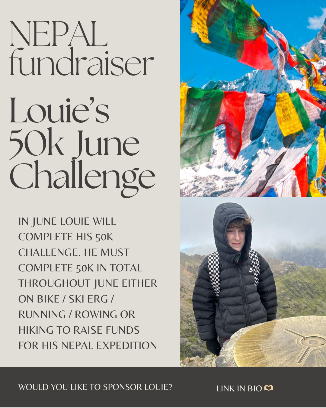 Louie’s NEPAL EXPEDITION  campaign photo, 4 of 5