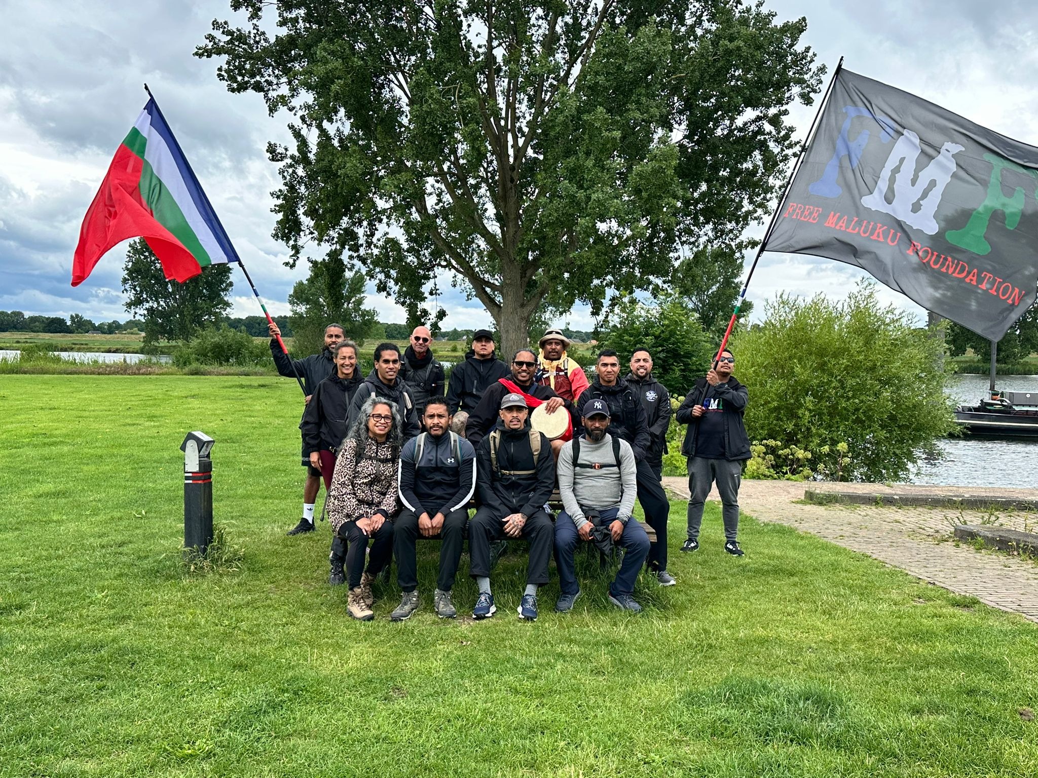 Free Maluku Foundation wandelt de Nijmeegse 4Daagse campaign photo, 2 of 4