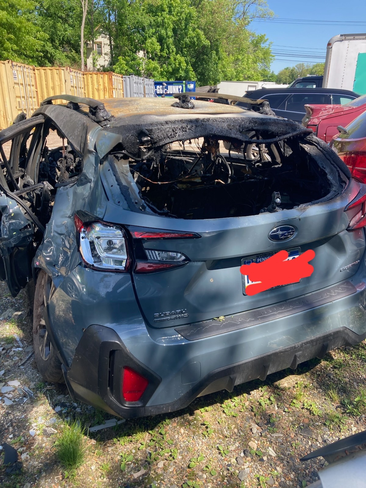 Teens Steal and Destroy Car. Insurance won't pay out campaign photo, 6 of 8