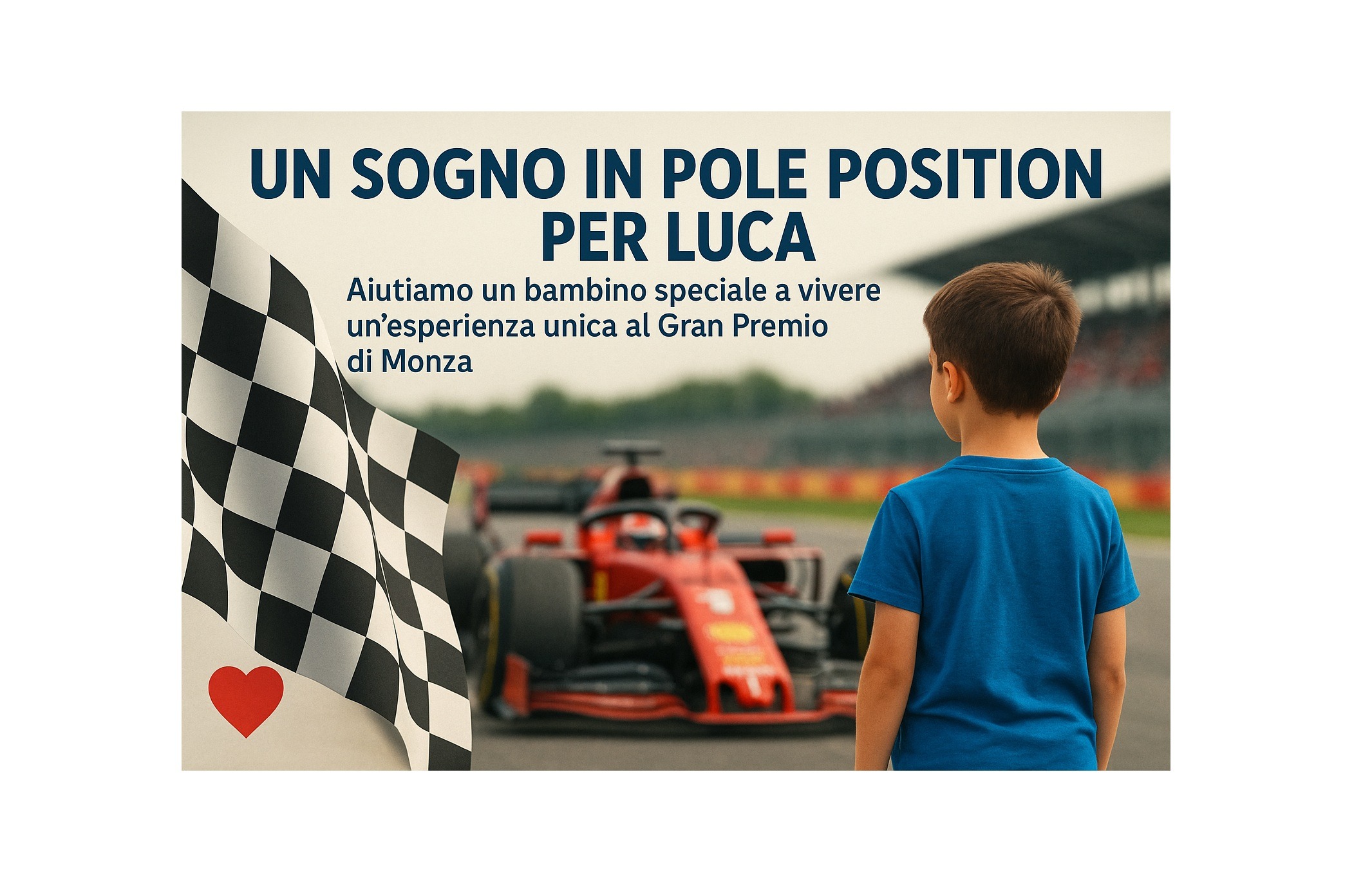 Un Sogno in Pole Position per Luca ️ campaign photo, 2 of 4