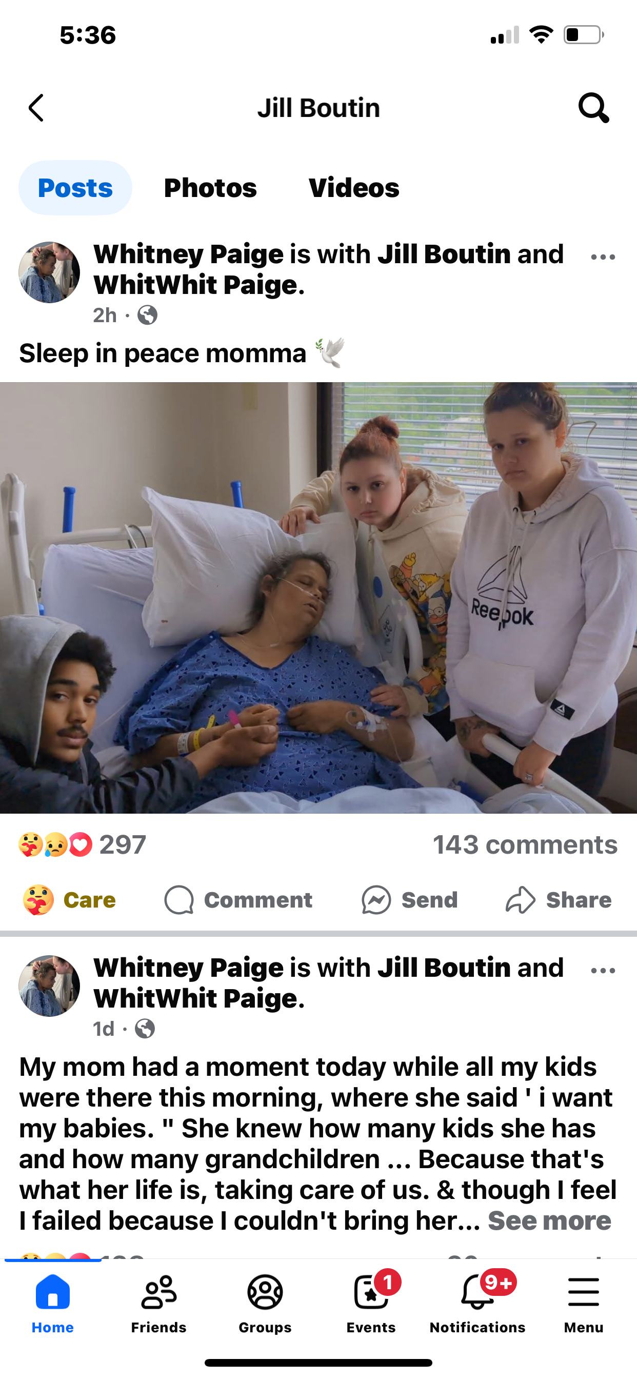 Support for Jill's Family in Their Time of Need campaign photo, 2 of 4