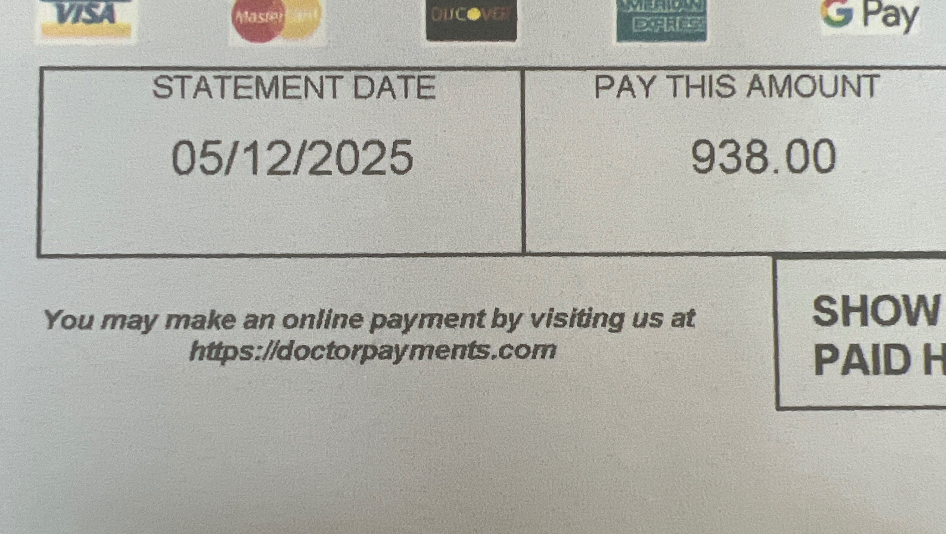 Please help Pay Off Hospital Bill photo