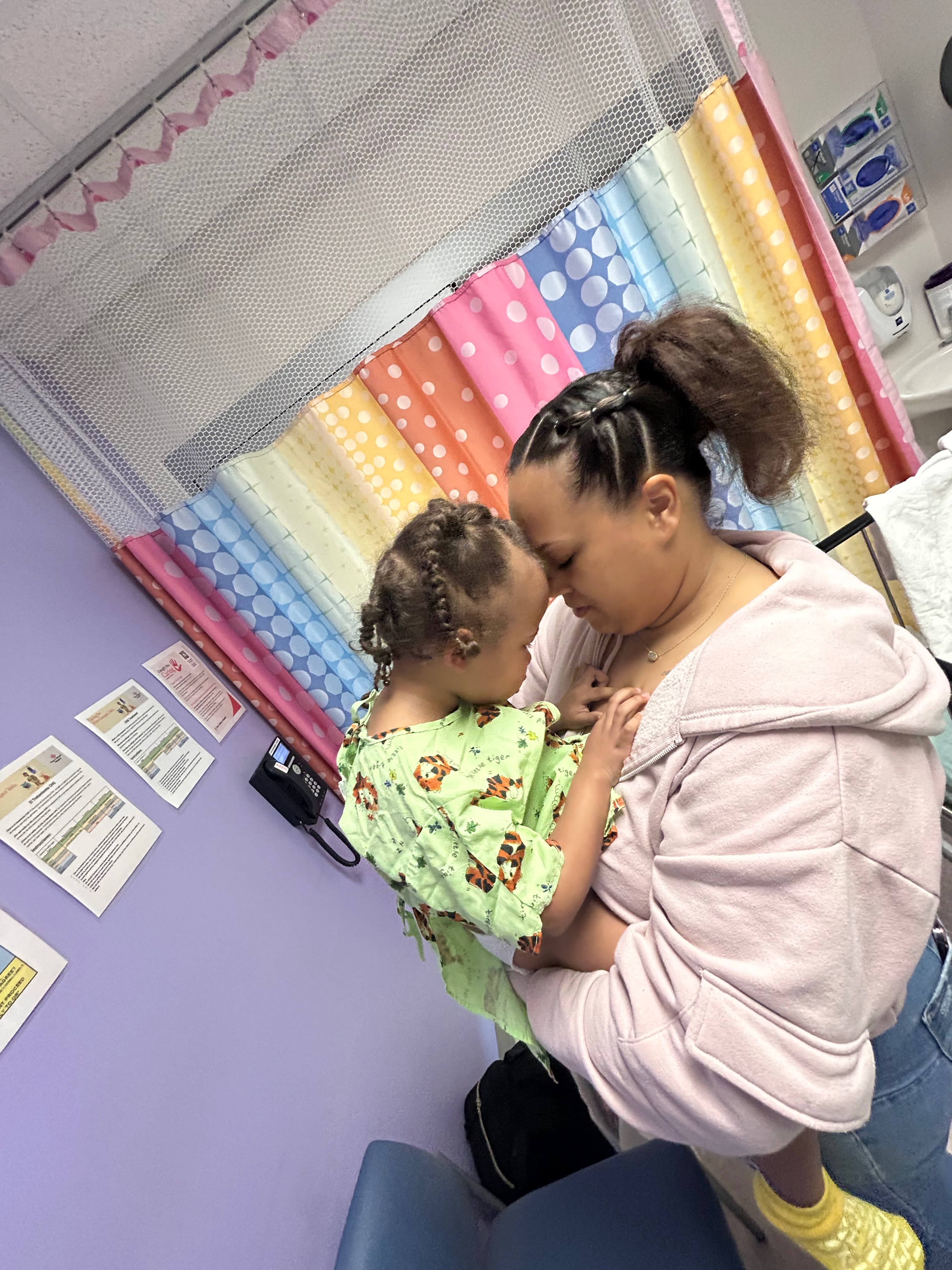A mom caring for her special needs daughter after surgery campaign photo, 2 of 4